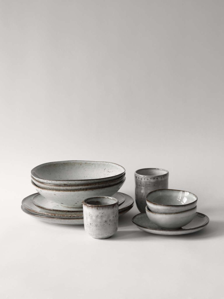 Tell Me More Taranto Suppe-/Pastatallerken 22 cm, Brungr