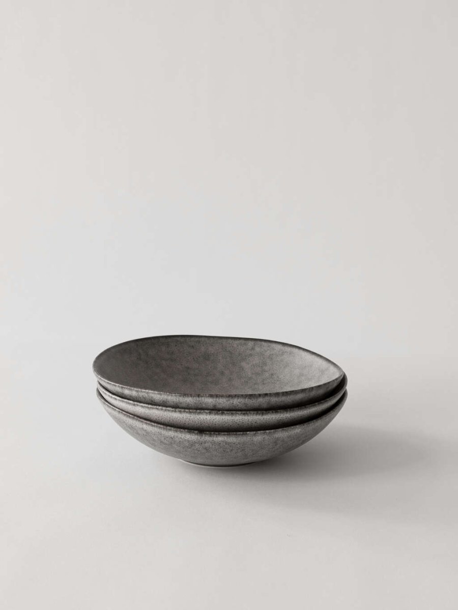Tell Me More Bon Suppe-/Pastatallerken 22 cm, Brun/Gr