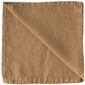 Tell Me More Stofserviet 45x45 cm, Hasselnd