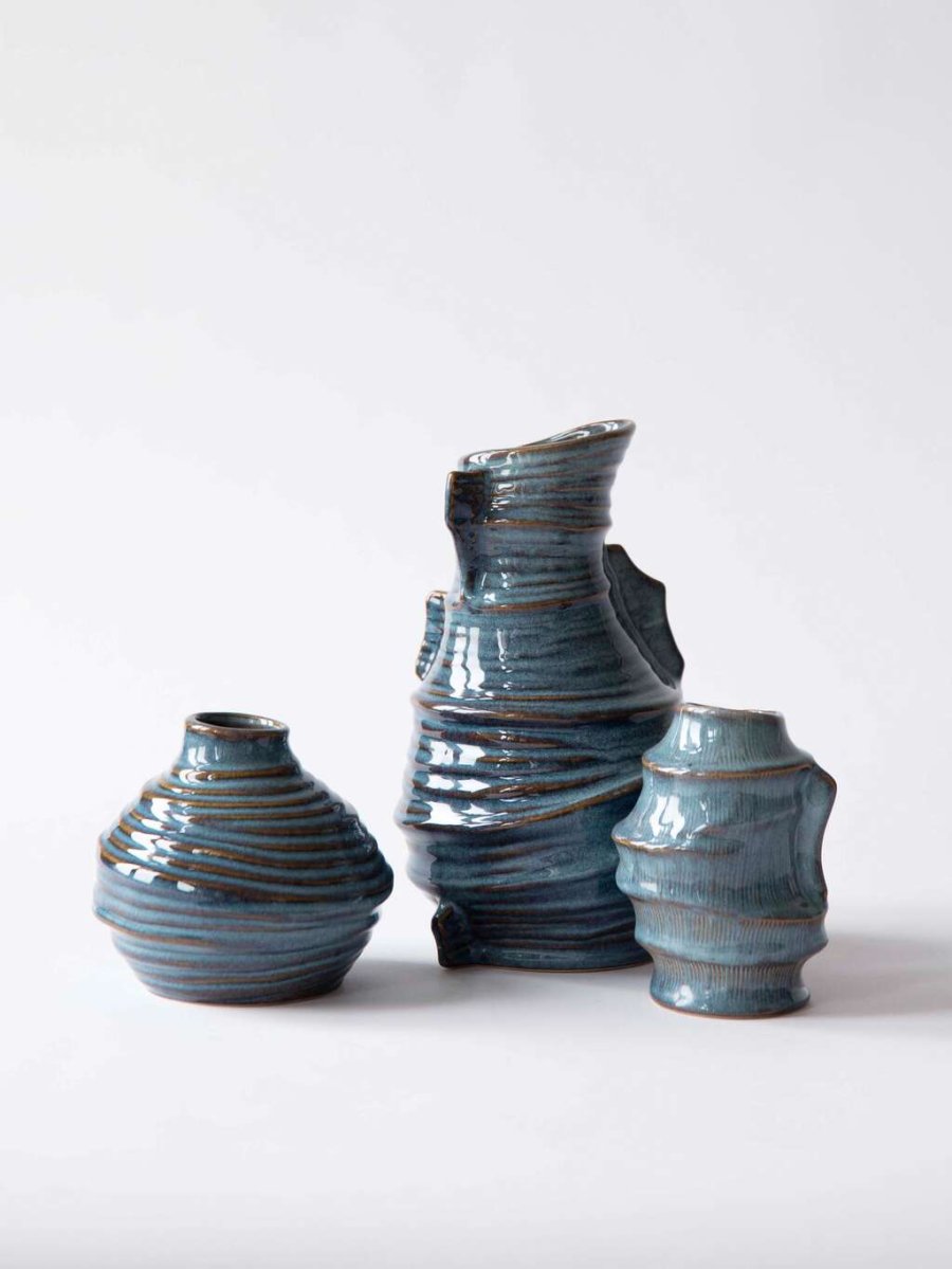 Tell Me More Montana Vase H11,5 cm, Bl