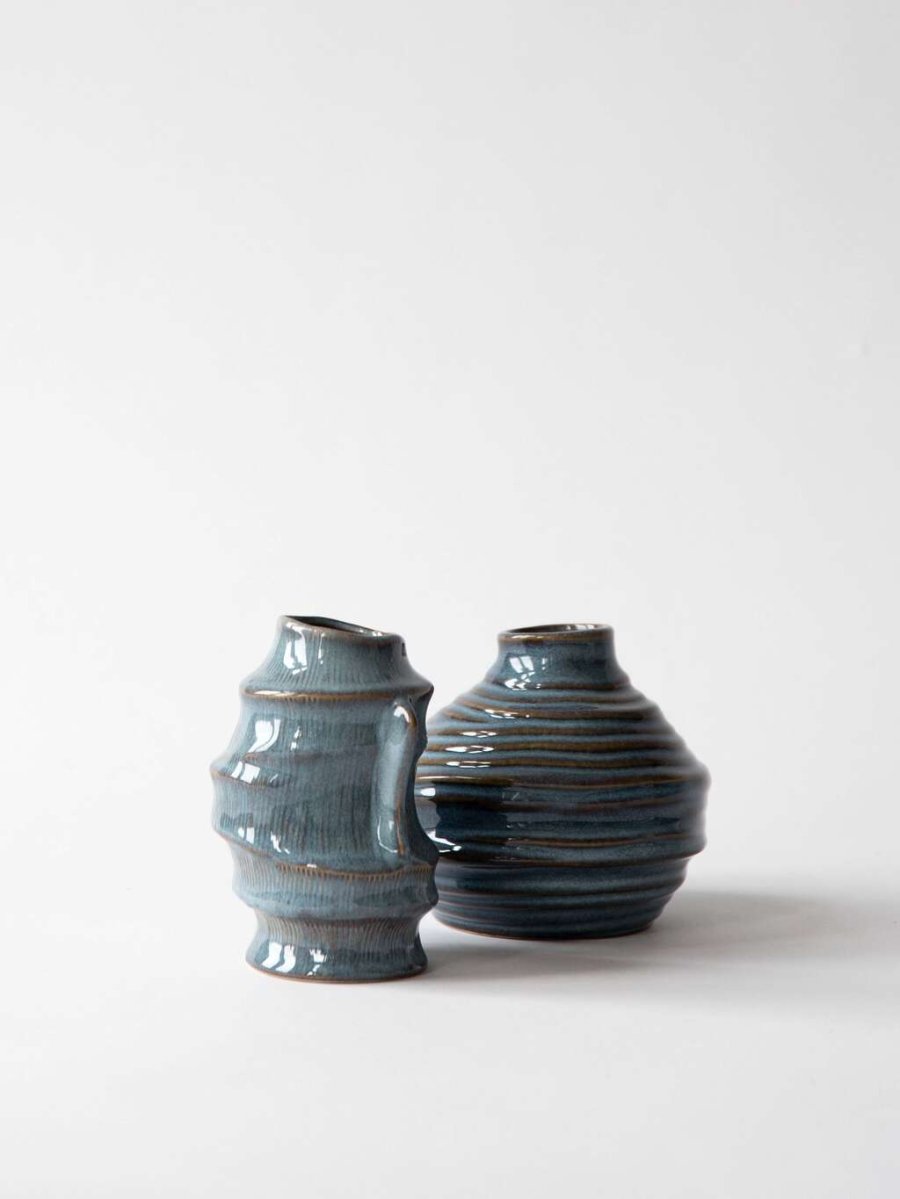 Tell Me More Montana Vase H11,5 cm, Bl