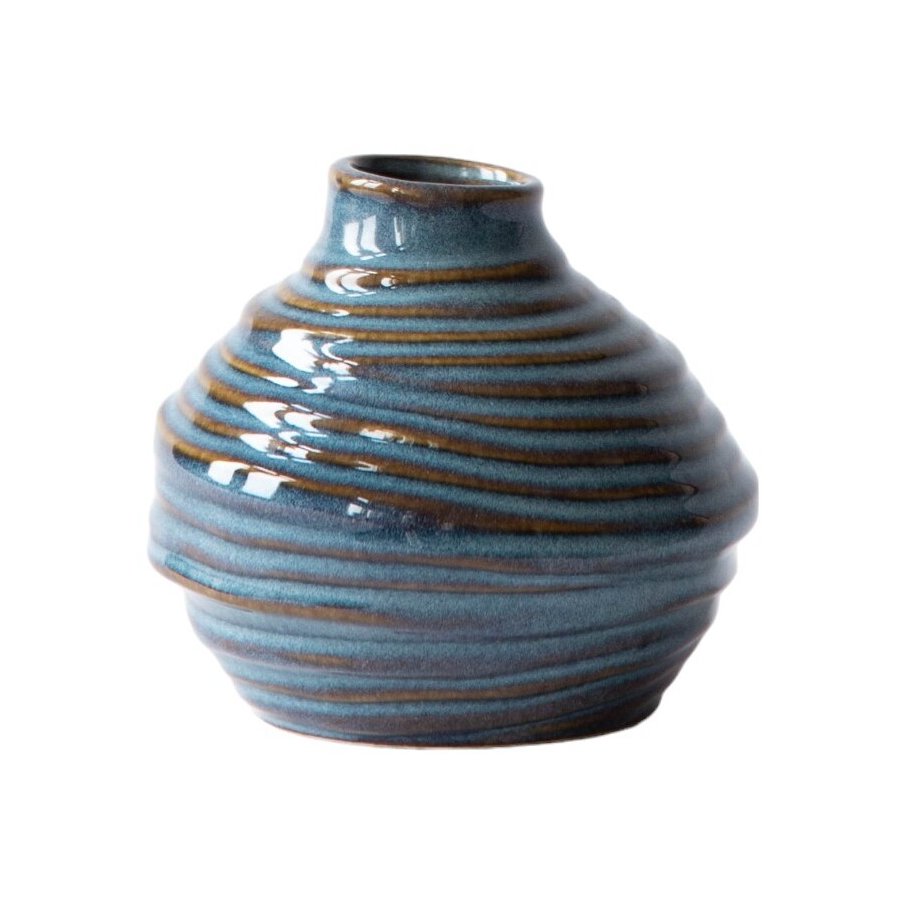 Tell Me More Montana Vase H11,5 cm, Bl