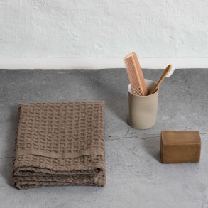 The Organic Company Vaffel Håndklæde 50x75 cm, Clay