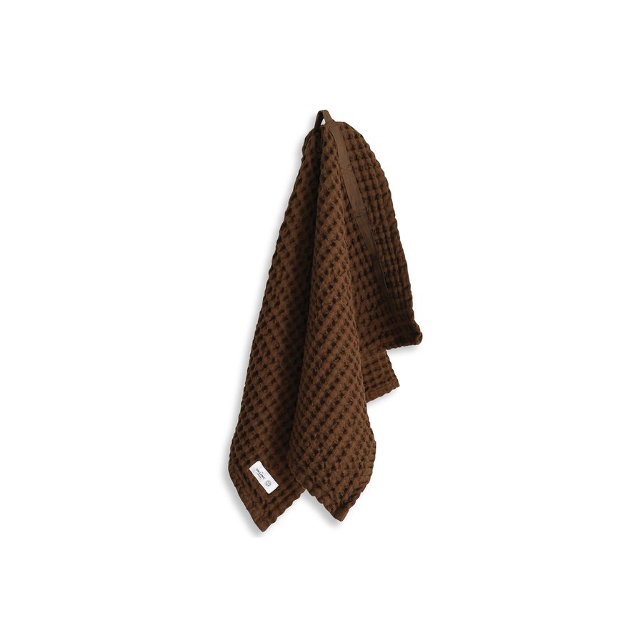 The Organic Company Vaffel Hndklde 50x75 cm, Teak