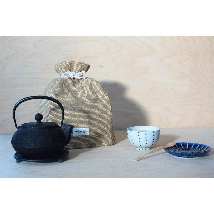 The Organic Company Stoff Teew&auml;rmer 36x30 cm, Khaki Stone