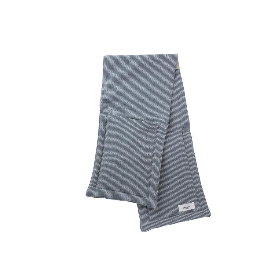 The Organic Company Topflappen, Grau/Blau