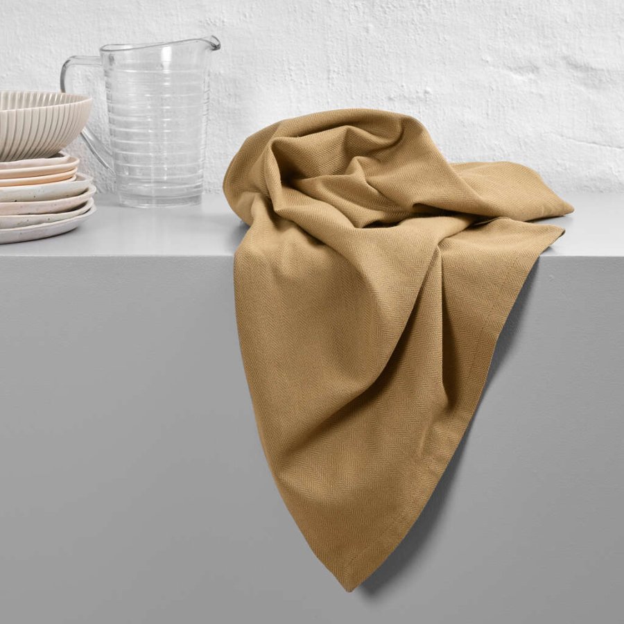 The Organic Company Geschirrtuch 53x86 cm, Khaki