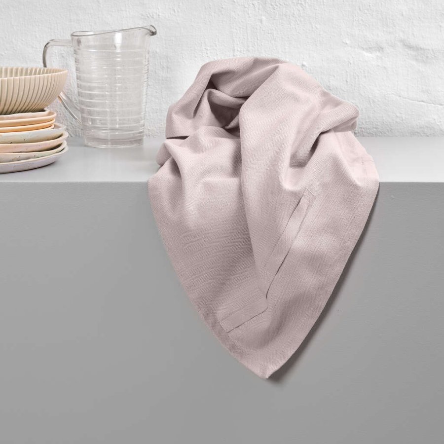 The Organic Company Geschirrtuch 53x86 cm, Dusty Lavender