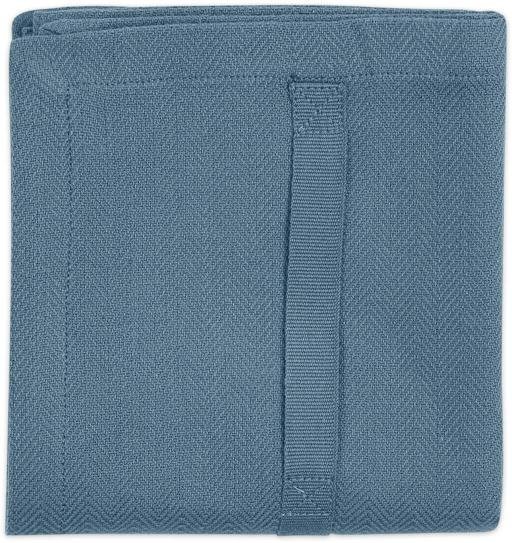 The Organic Company Geschirrtuch 53x86 cm, Grey Blue