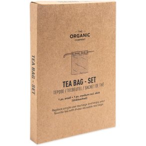The Organic Company Teposesæt 3 Dele, Ubleget
