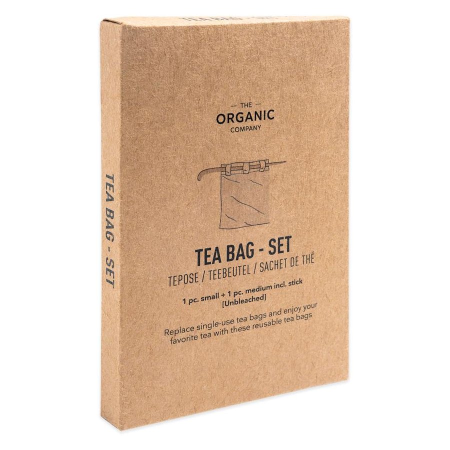 The Organic Company Teebeutel 3er Set, ungebleicht