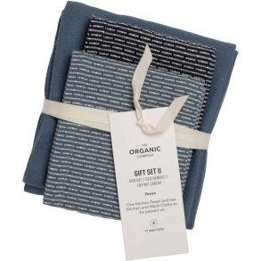 The Organic Company Viskestykke- og Karkludegavest 3 Dele, Ocean