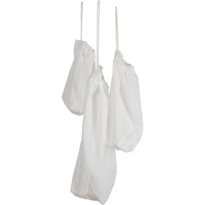 The Organic Company Genanvendelig Madpose 3 stk, Natural White