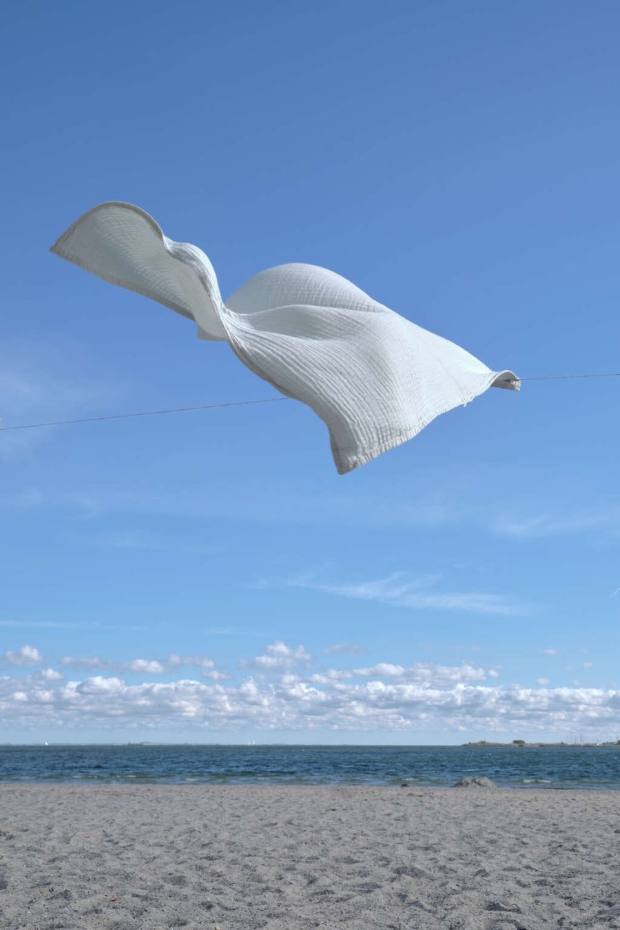 The Organic Company FINE Handtuch 100x150 cm, Sky