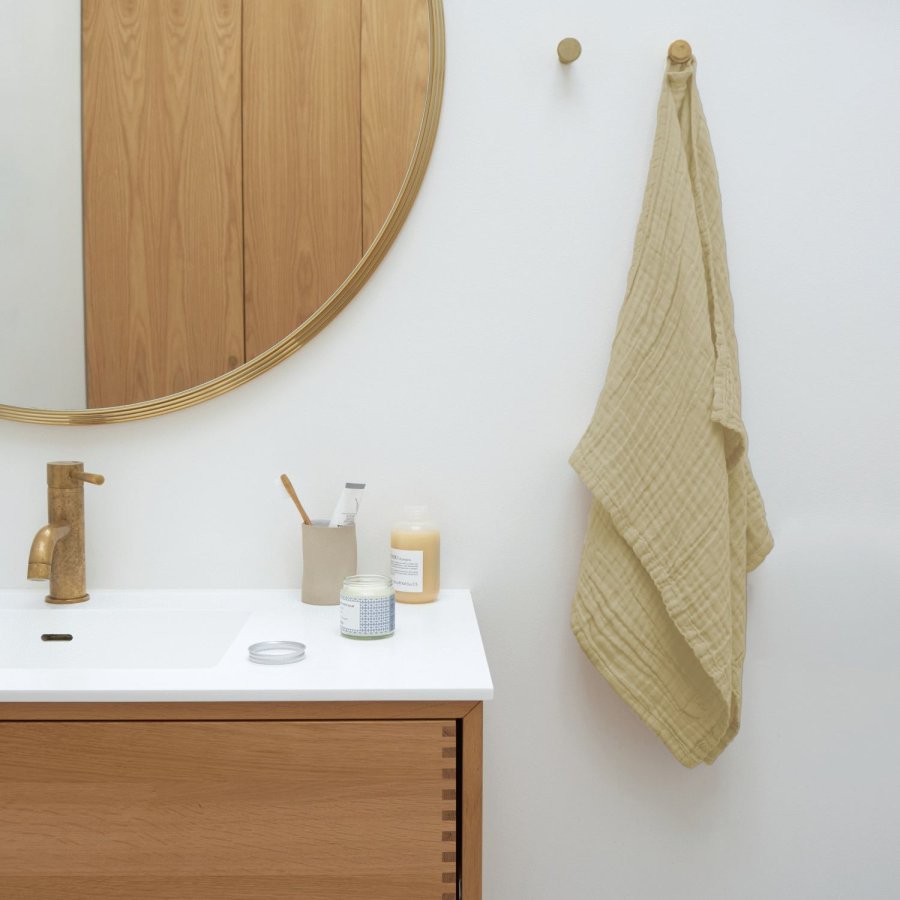 The Organic Company FINE Handtuch 60x100 cm, Pale Honey