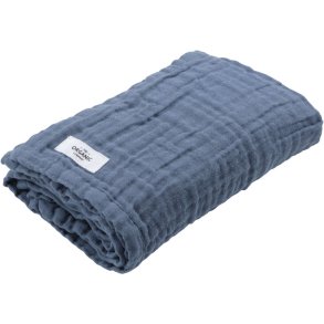 The Organic Company FINE Håndklæde 60x100 cm, Grey Blue