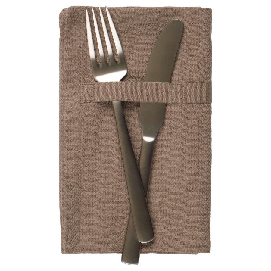 The Organic Company Stoffservietten 4er Set, 35x40 cm, Clay