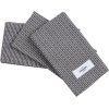 The Organic Company Spllappen  3er Set 30x35 cm, Evening Grey