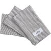 The Organic Company Spllappen  3er Set 30x35 cm, Morning Grey