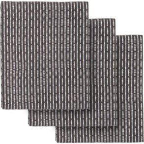 The Organic Company Karklud 3 stk. 18x35 cm, Evening Grey