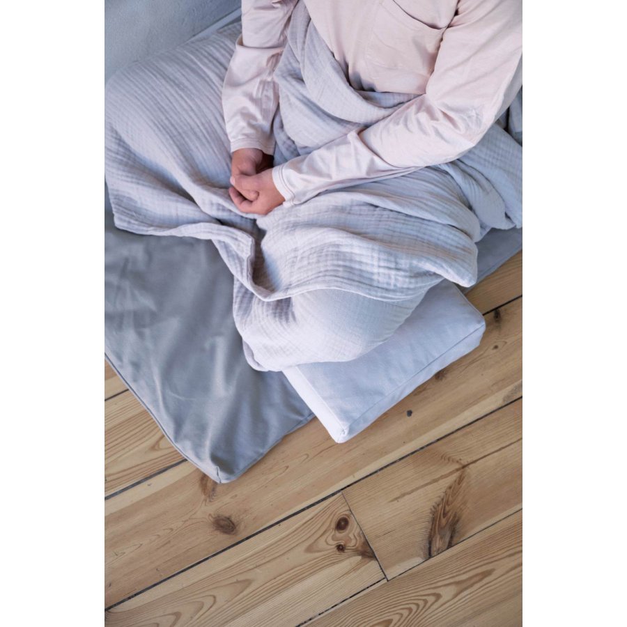 The Organic Company Meditationspude 30x5x20 cm, Dusty Lavender