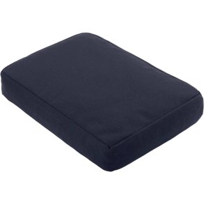 The Organic Company Meditationspude 30x5x20 cm, Dark Blue