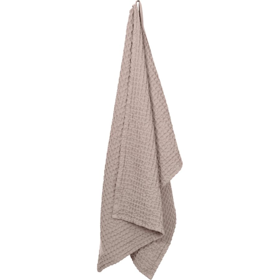 The Organic Company Big Waffle Handtuch 130x50 cm, Dusty Lavender