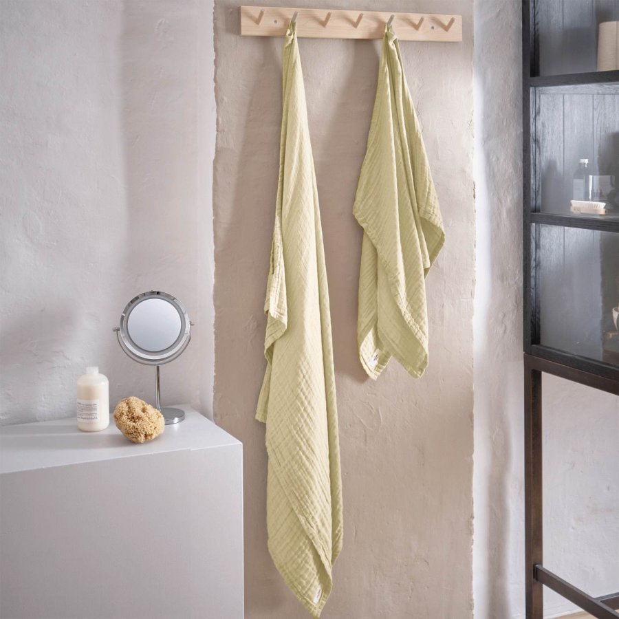 The Organic Company FINE Handtuch-Geschenkset 2-teilig, Pale Honey