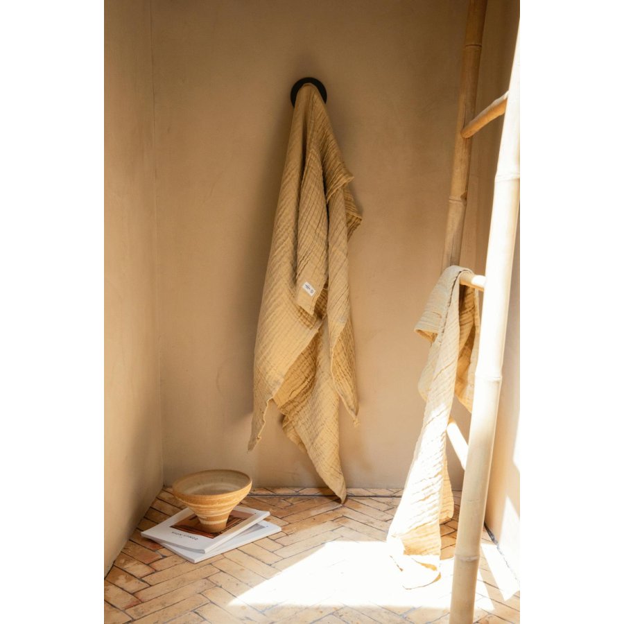 The Organic Company FINE Handtuch 60x100 cm, Pale Honey