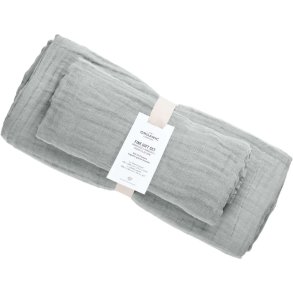 The Organic Company FINE Handtuch-Geschenkset, Dusty Mynte