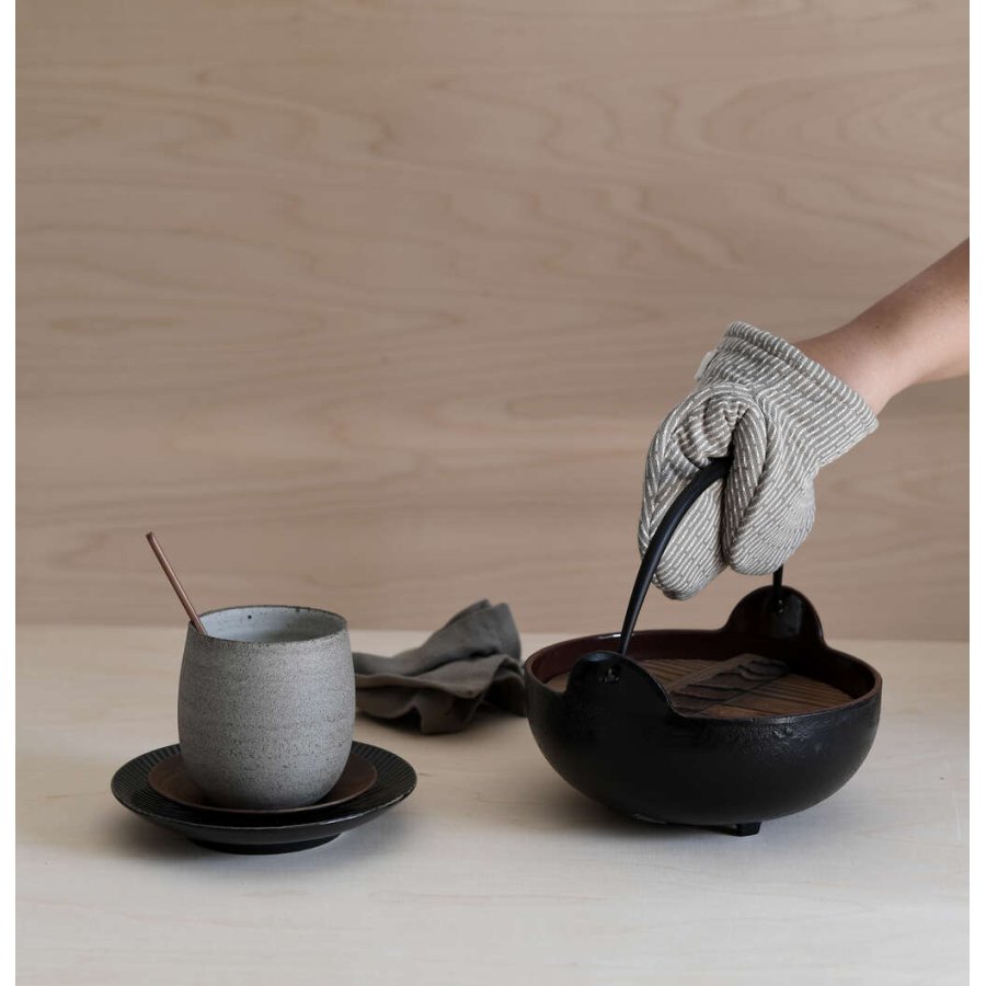 The Organic Company Ovnhandske Mini 2 stk, Clay Stone