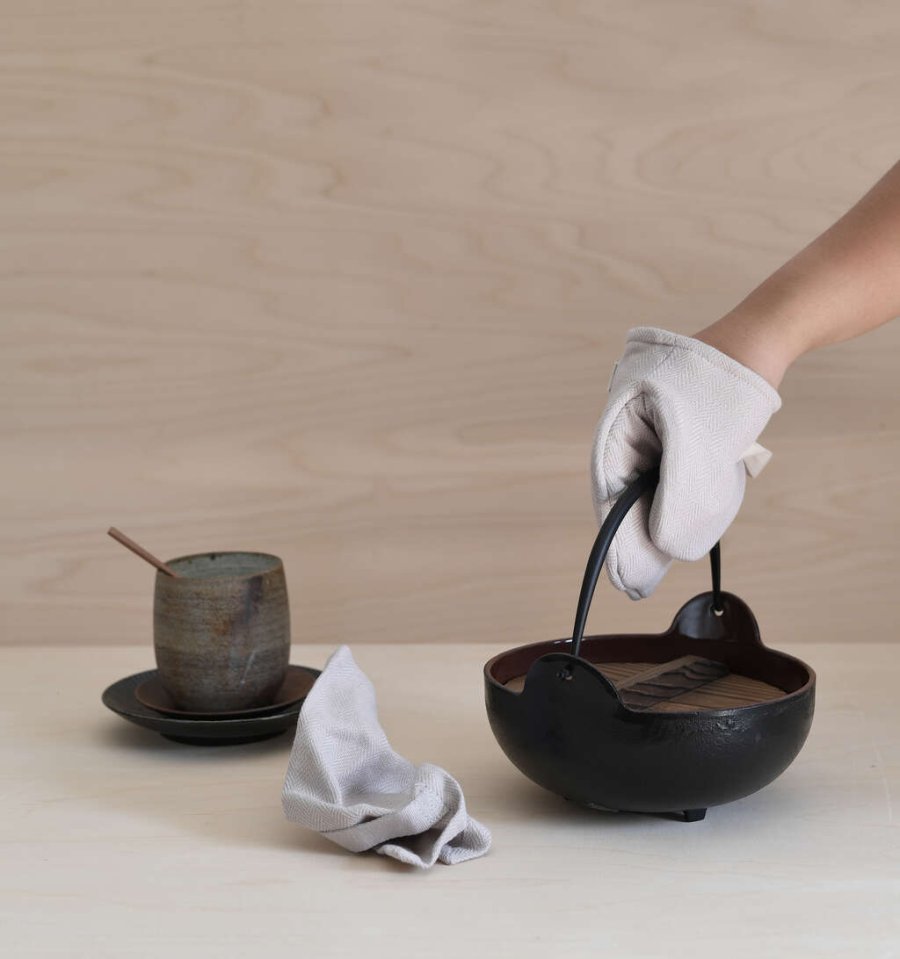The Organic Company Ovnhandske Mini 2 stk, Dusty Lavender