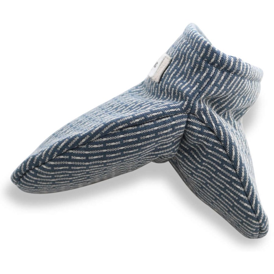 The Organic Company Ovnhandske Mini 2 stk, Grey Blue Stone