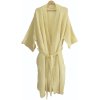 The Organic Company FINE Bademantel S/M, Pale Yellow