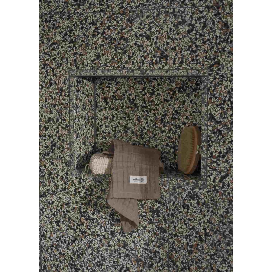 The Organic Company FINE Waschlappen 3er Set 30x30 cm, Clay