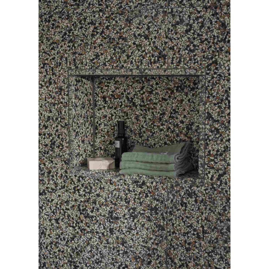 The Organic Company FINE Waschlappen 3er Set 30x30 cm, Dusty Mint