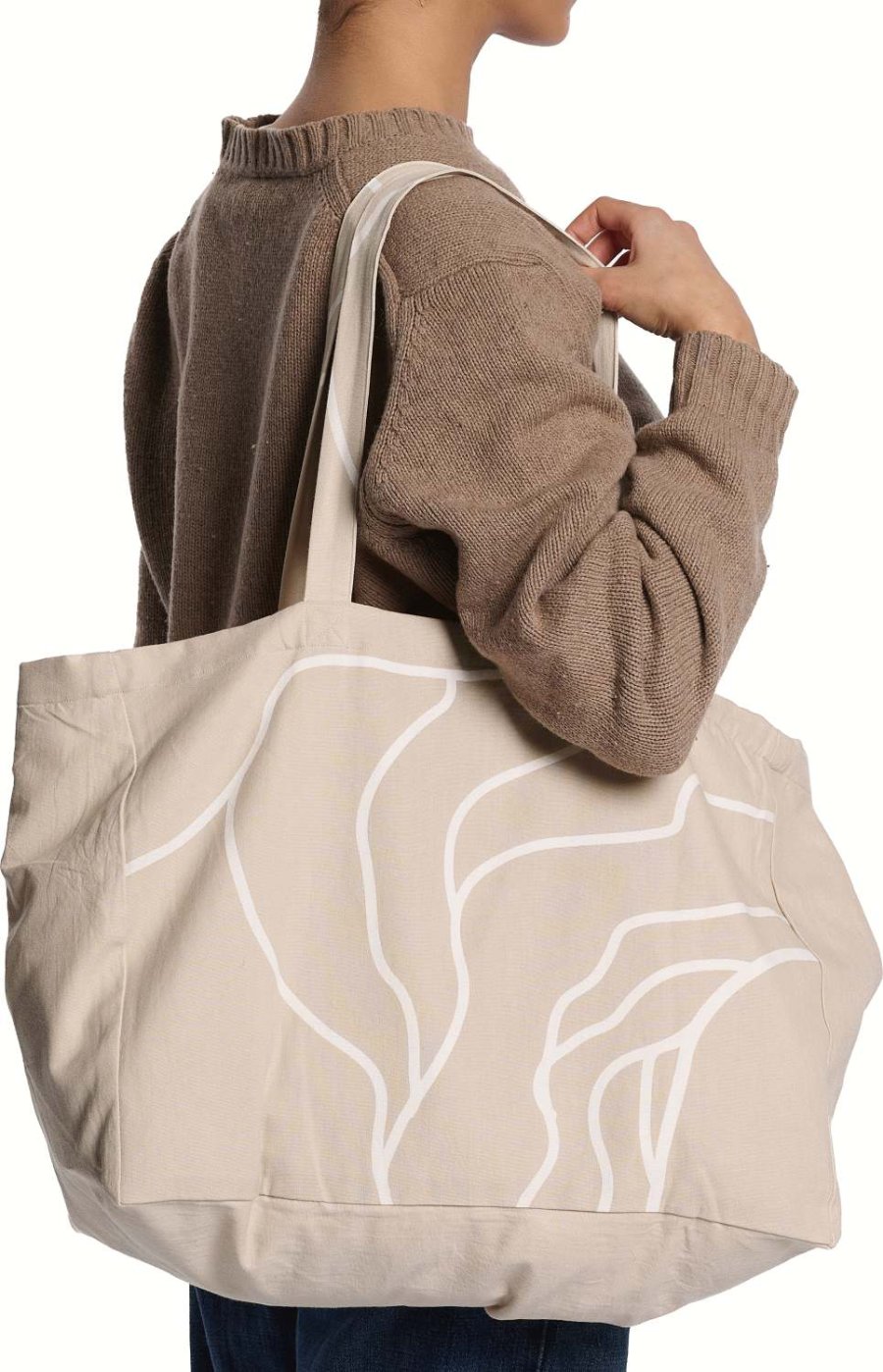 The Organic Company Reconnect Tasche 35x45 cm, Stone