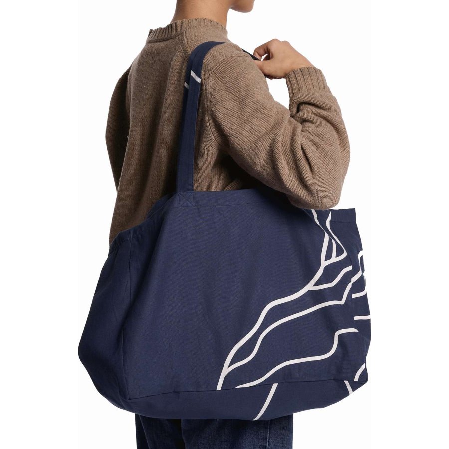 The Organic Company Reconnect Tasche 35x45 cm, Dark Blue