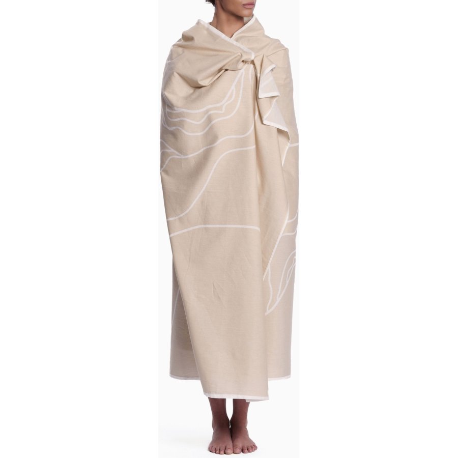 The Organic Company Reconnect T�rkl�de 140x180 cm, Stone