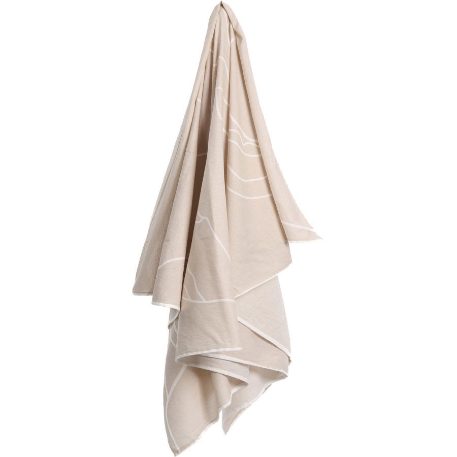 The Organic Company Reconnect T�rkl�de 140x180 cm, Stone