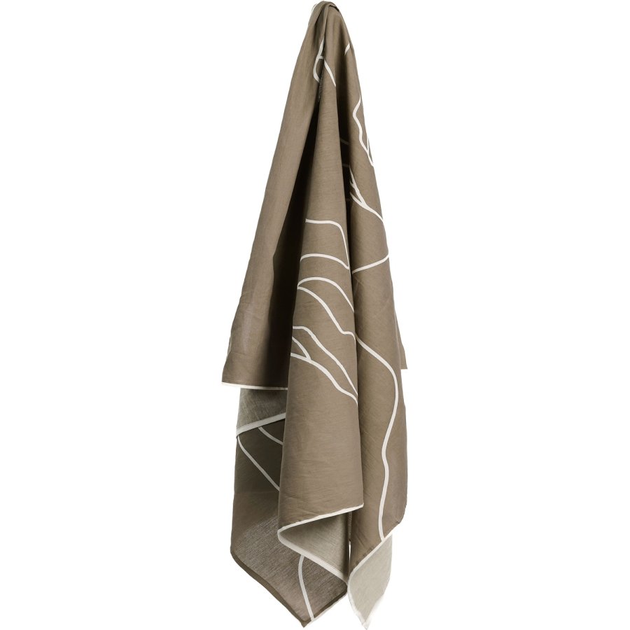 The Organic Company Reconnect T�rkl�de 140x180 cm, Clay