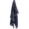 The Organic Company Reconnect T�rkl�de 140x180 cm, Dark Blue