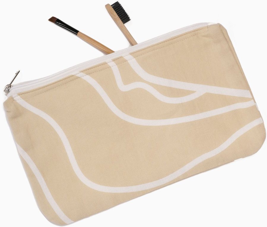 The Organic Company Reconnect Kosmetikpung 16x28 cm, Pale Honey