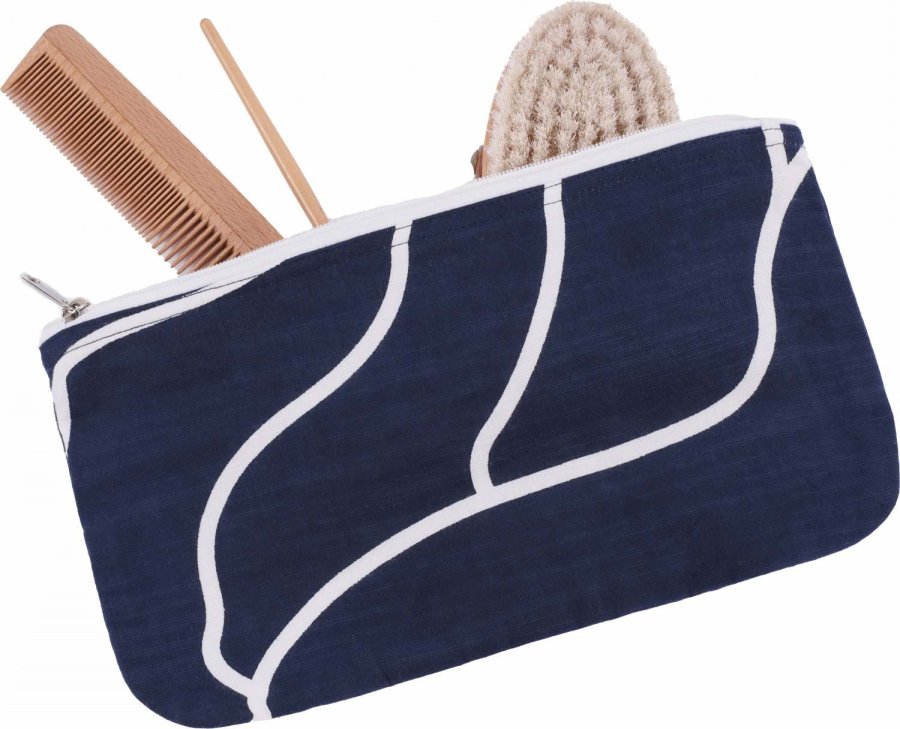 The Organic Company Reconnect Kosmetikpung 16x28 cm, Dark Blue