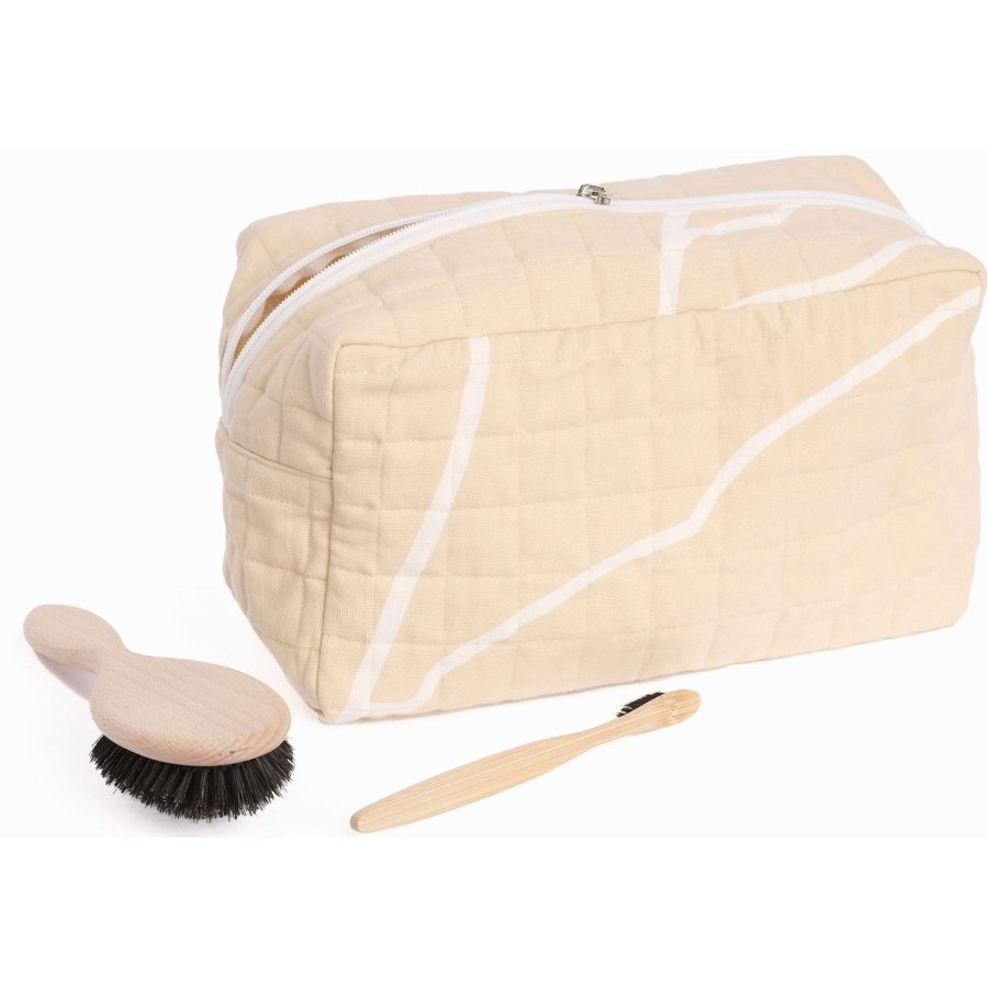 The Organic Company Reconnect Toilettaske 18x30 cm, Pale Honey
