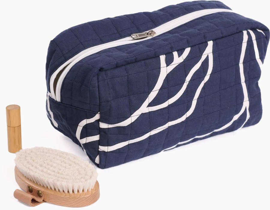The Organic Company Reconnect Toilettaske 18x30 cm, Dark Blue