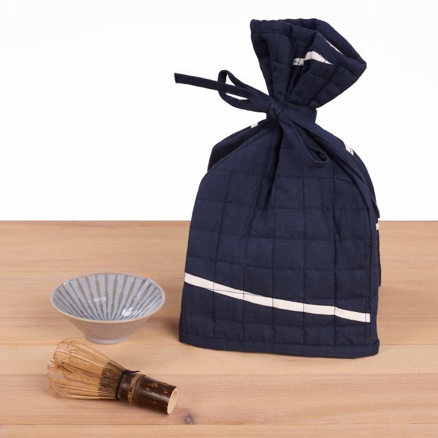 The Organic Company Reconnect Teh�tte 18x30 cm, Dark Blue