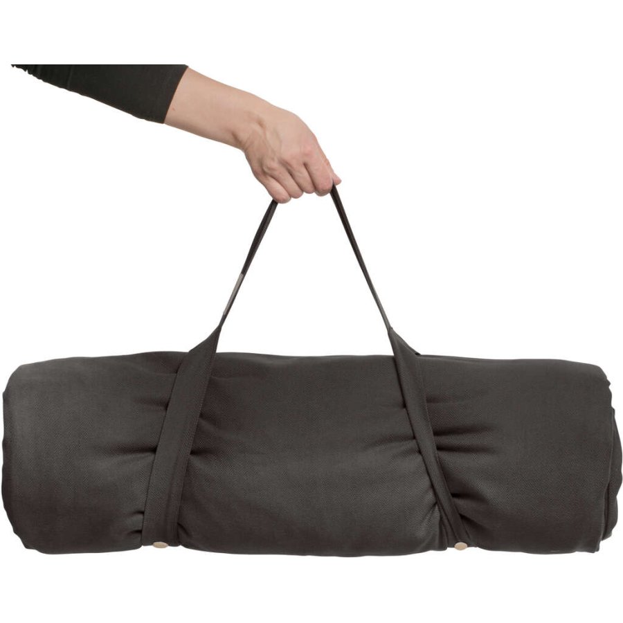 The Organic Company To Go Meditationsmadras 70x200 cm, Dark Grey