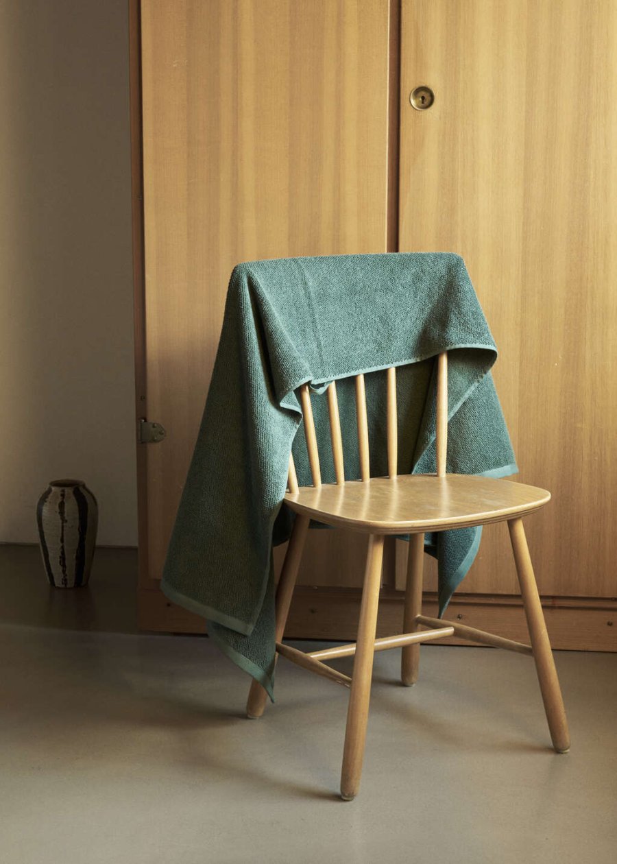 The Organic Company MILD Badehndklde 70x140 cm, Dark Green