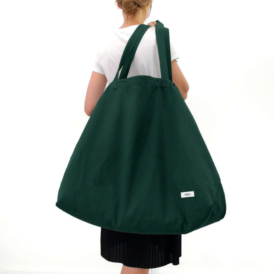 The Organic Company Taske 45x90 cm, Dark Green